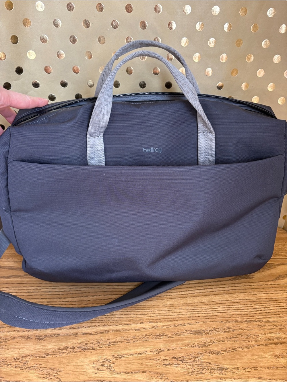 Bellroy Slate and Gray Via tote bag